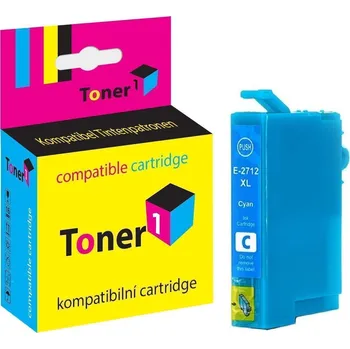 Cartridge Epson T271240 - 27XL kompatibilní azurová Toner1