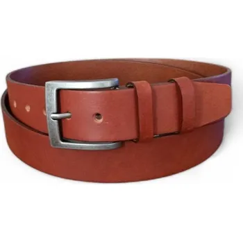 Opasek Pánský kožený opasek Penny Belts Ricardo hnědý Délka: 90 cm