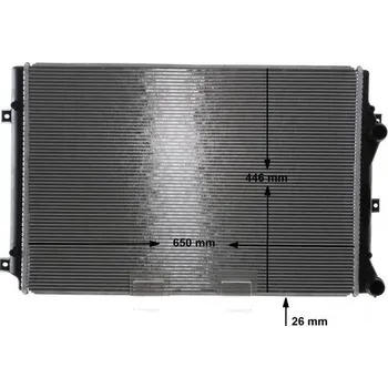 Chladič motoru Chladič nízké teploty, chladič plnicího vzduchu MAHLE CIR 32 000S