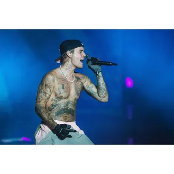 Plakát Plakát, Obraz - Justin Bieber at Sziget Festival 2022