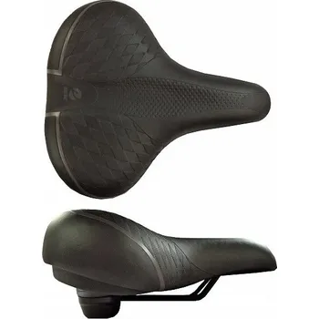 Sedlo na kolo sedlo DDK D2510 Comfort Artwork černé s elastomery