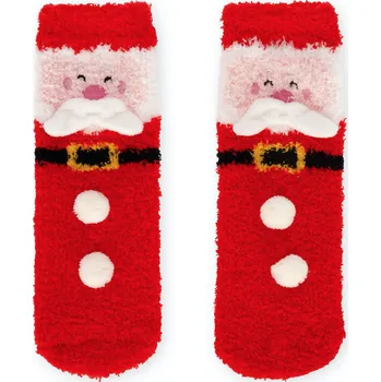 Protiskluzové ponožky Legami - Santa Claus - vel. 26-34 a 35-42 - 26-34
