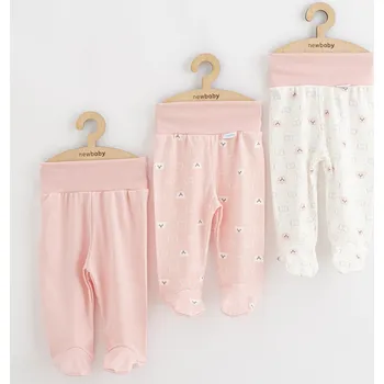 Dupačky New baby Kojenecké polodupačky Classic II Holka 3ks