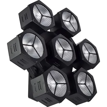 Lampička Citronic CosmoPAR, 7x40W COB LED RGBW PAR