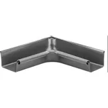 KJG žlabový roh vnitřní hranatý 330 mm / pozink RAL 7016 antracit