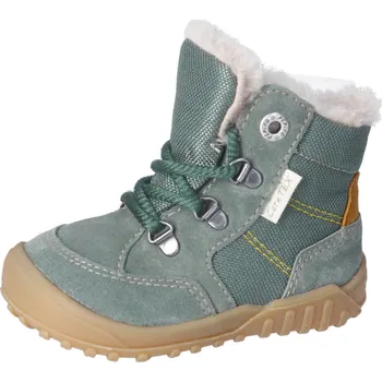 Chlapecká zimní obuv Zimní kožené boty s membráno DARI salbei/gelb W, Ricosta Velikost: 25