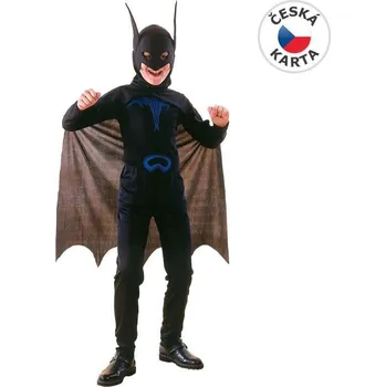 Karnevalový kostým Šaty na karneval - batman 110-120 cm
