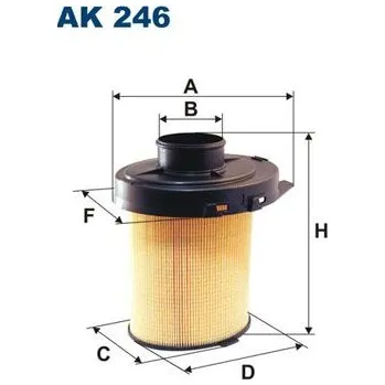 Auto-moto Vzduchový filtr FILTRON AK 246