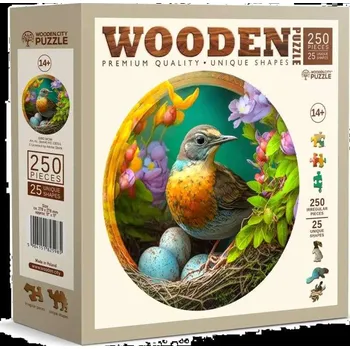 Puzzle WOODEN CITY Dřevěné puzzle Mateřská láska 250 dílků