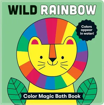 Mudpuppy Knížka ke koupání Duhová divočina