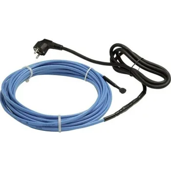 Topná rohož DANFOSS ECPIPEHEAT W/PLUG V2 topný kabel 230V, 20W, 2m, samoregulační, bezobslužný, s vidlicí