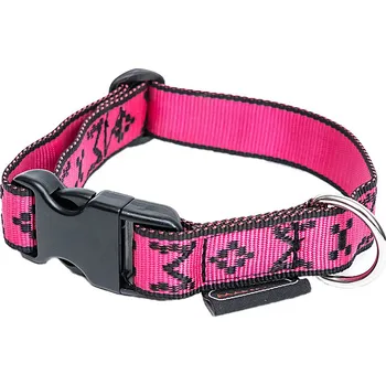 Obojek pro psa ManMat obojek pro MALÁ PLEMENA SPONA - růžová