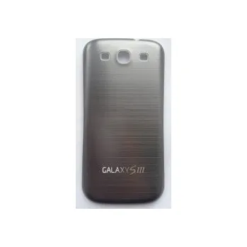 Náhradní kryt pro mobilní telefon Samsung Galaxy S3 i9300 - Zadní kryt baterie - Hliník - Tmavě šedý