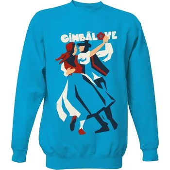 Pánská mikina Mikina bez kapuce Unisex s potiskem Unisex - Tanečníci pánské