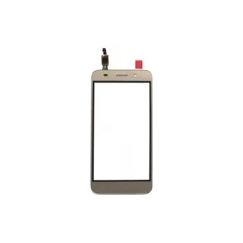 Huawei Y3 2017 CRO-U00 CRO-L02 CRO-L22 - Zlatá dotyková vrstva, dotykové sklo, dotyková deska + flex - Huawei Y3 2017 CRO-U00 CRO-L02 CRO-L22 - Zlatá dotyková vrstva, dotykové sklo, dotyková deska + flex
