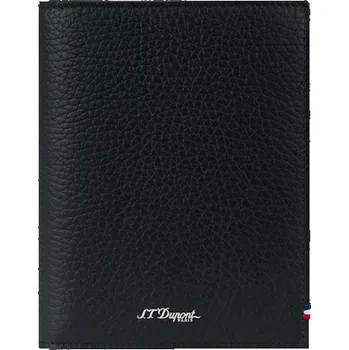 Peněženka S.T. DUPONT - NEO CAPSULE - Black w.Zip - Kožená peněženka