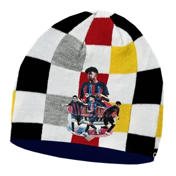 Čepice Numberoplus Dětská fotbalová pletená čepice FC Barcelona - Lamine Yamal 19 B1 Barva: vzor1