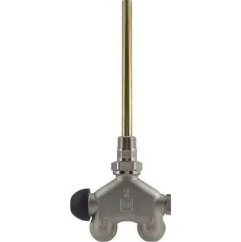 Stavebniny HERZ VUA 50 jednobodová armatura 1/2" se závitem, rohová, pro dvoutrubkové soustavy, mosaz