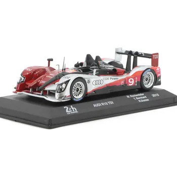 autíčko Audi R15 TDI #9 24h Le Mans 2010 1:43 - časopis s modelem Audi R15 TDI No.9 Turbo V10 - kovový model auta 1/43