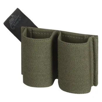 Sportovní střelba Double ELASTIC Insert®/sumka na dva pistolové zásobníky - zelený, Helikon-Tex