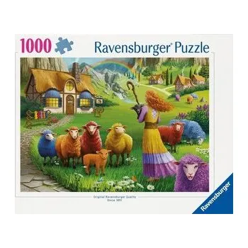 Dětské zboží Puzzle 1000 Kolorowa wełna (pl, 2000, Ravensburger)