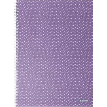 Zápisník Zápisník Esselte Color'Breeze A4 čtverečkovaný levandule