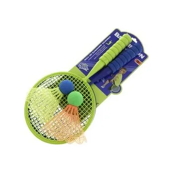 Hra na zahradu Sada raket se 2 velkými košíky; 52x28x5cm