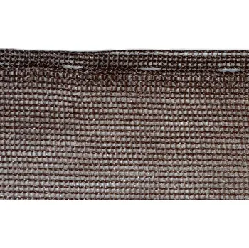 Rašlový úplet 70% 115g/m2 156cm hnědý