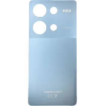 Náhradní kryt pro mobilní telefon Poco M6 Pro - originální zadní kryt baterie - modrá
