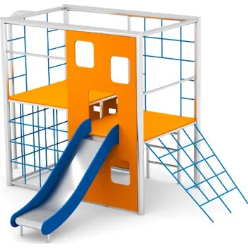Dětské hřiště Playground System Šplhací sestava - prolézačka City domek - 16035