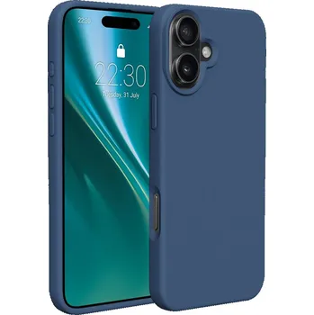 Pouzdro na mobilní telefon Kryt iPhone 16 ocelově modrý (obal neboli pouzdro na iPhone 16)