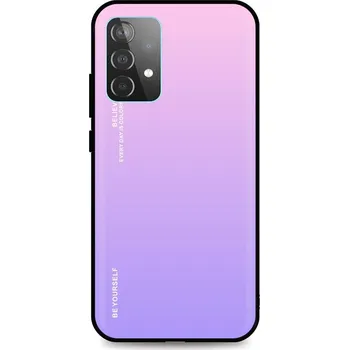 Pouzdro na mobilní telefon Kryt Samsung A52 pevný duhový růžový (obal neboli pouzdro na Samsung A52)