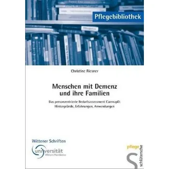 Menschen mit Demenz und ihre Familien - Riesner, Christine