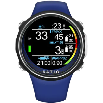 Potápěčský počítač RATIO Computers Potápěčský počítač iDive Color Tech+ modré