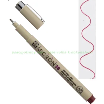sakura xsdk0822 Technické pero Pigma Micron 08/0.5 mm - Burgundy