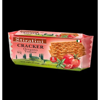 Stiratini Krekry s příchutí oregano, tomato 250g