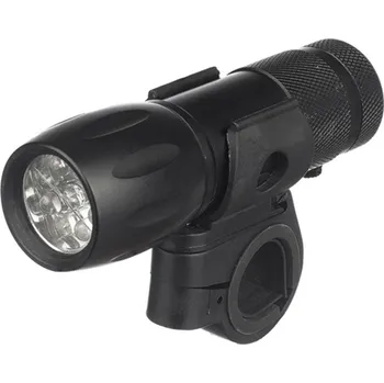 Cyklosvítilna BP přední světlo 9LED, AL, 2 funkce, černé