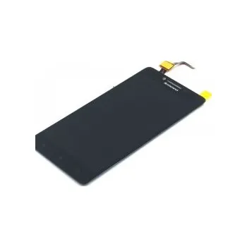 Lenovo A6000 - LCD displej + dotyková vrstva, dotykové sklo, dotyková deska - Černá - OEM