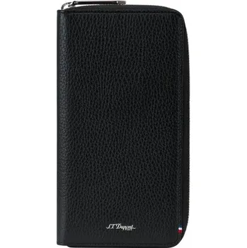 Peněženka S.T. DUPONT - NEO CAPSULE - Black Long - Kožená peněženka