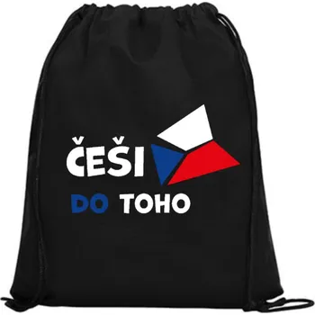 Sportovní vak Vak na záda - Češi do toho Růžová