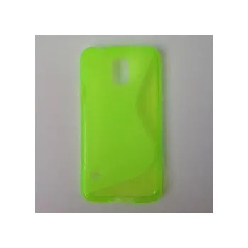 Pouzdro na mobilní telefon Protiskluzové gelové pouzdro pro Samsung Galaxy S5 i9600, Barva: Zelená