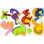 Pěnové samolepky dino 8ks