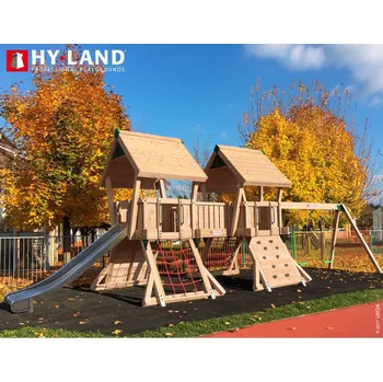 Dětské hřiště Playground System DĚTSKÉ HŘIŠTĚ sestava Hy-land Q4S