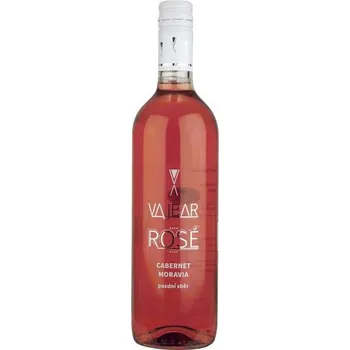 Cabernet Moravia Rosé 2022, polosuché, pozdní sběr, Vajbar, 0,75 l