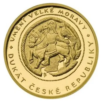 Sběratelství 2008 - Zlatý Jednodukát České republiky, Au 1/10 Oz