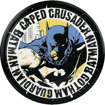Plechová cedule D.E. metal signs Plechová cedule Batman kruh 30 cm x 30 cm