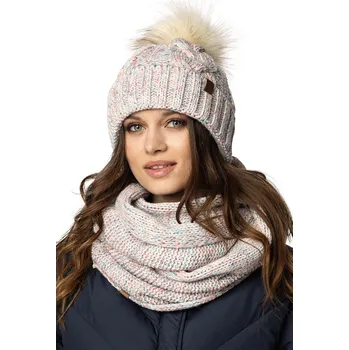 Čepice Komplet Vivisence 7014Kmpl Barva: Bílá, Velikost: UNI