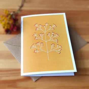 Přání s obálkou 120x170 mm - EL č.9 / z kolekce elegantně lidová