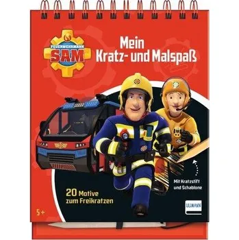 První čtění Mein Kratz- und Malspaß - Feuerwehrmann Sam - Ullmann Medien