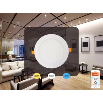 LED panel NEDES LED panel WIFI 12W / 3000K - 6500K / WH - LPL133W